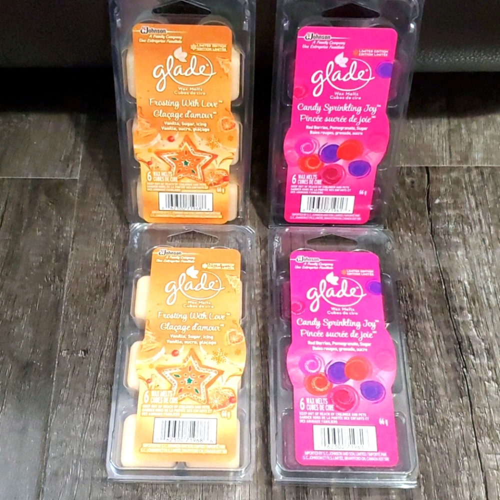 Glade Wax Melts x4 packages